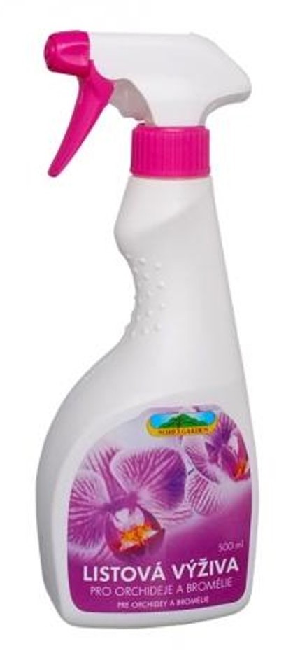 Listová výživa pro orchideje a bromélie 500 ml – rozprašovač