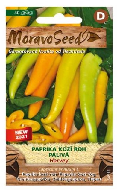 Paprika kozí roh pálivá HARVEY