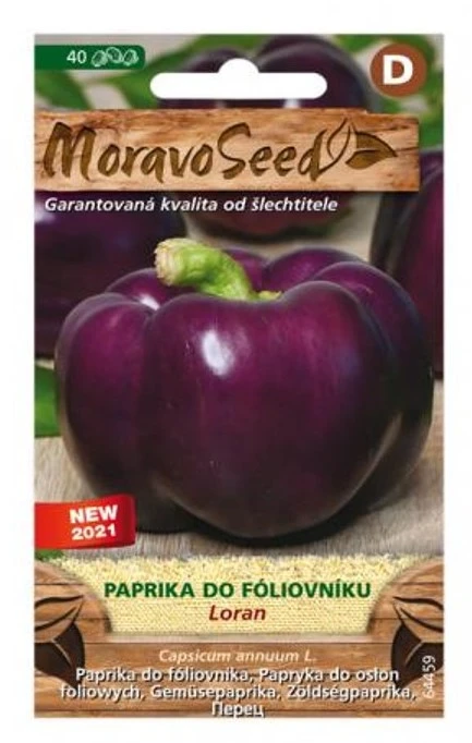 Paprika zeleninová do fóliovníku LORAN