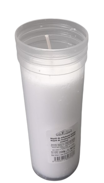 Náplň do hřbitovní lampy vosková