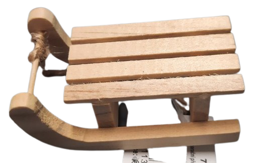 Vánoční dekorace sáňky ps1694