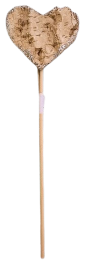Vánoční zápich srdce ps1712