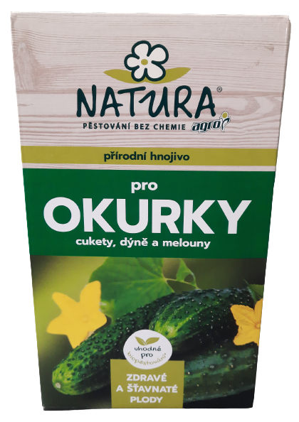 Přírodní hnojivo pro okurky, cukety, dýně a melouny