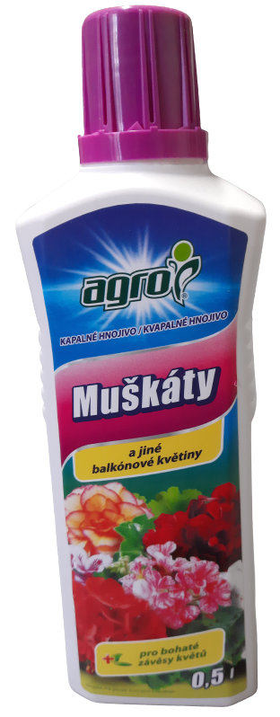 Muškáty a jiné balkonové rostliny