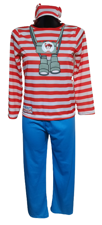 Maska kostým Kde je Wally ph1136