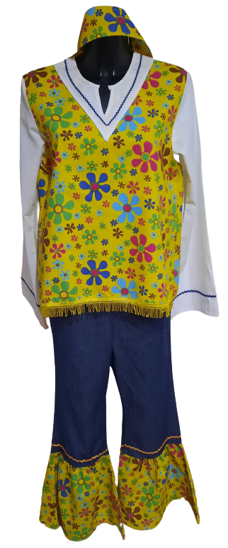 Maska kostým Hippies ph1165