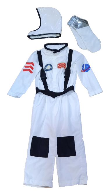 Maska kostým kosmonaut - Vady!! ps2572