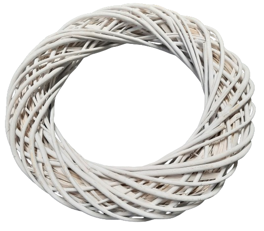 Velký proutěný věnec 48 cm ps2837