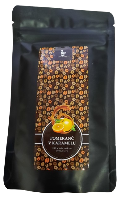 Sweets coffee pomeranč v karamelu