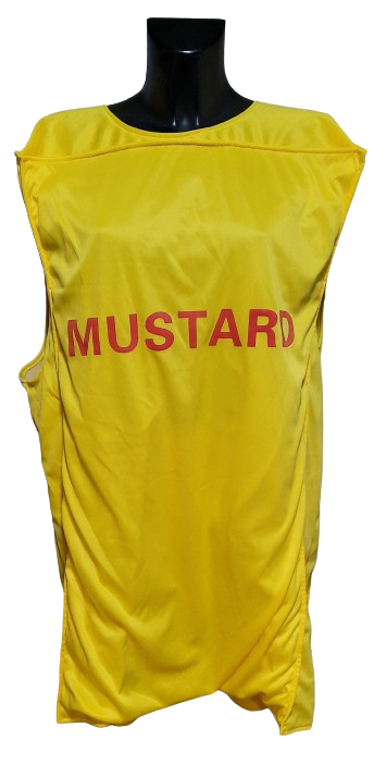Maska kostým hořčice ph2605
