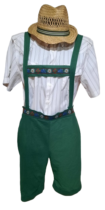 Maska kostým Bavorský kroj ph2633