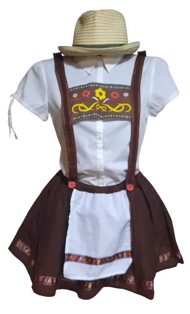 Maska kostým Bavorský kroj ph 2722