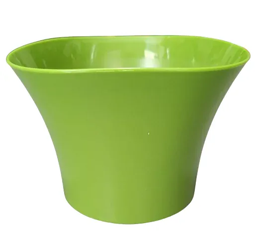 Obal na květník PRIMULE plastový zelený