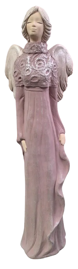 Figurka anděla Amanda růžová