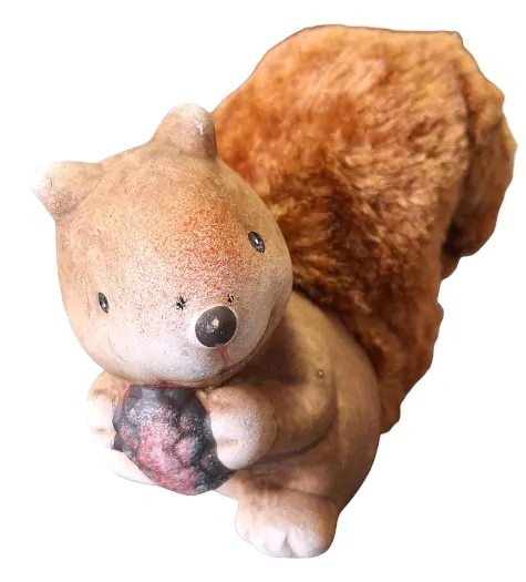 Veverka sedící
