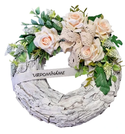 Věneček na hrob 26 cm ph3069