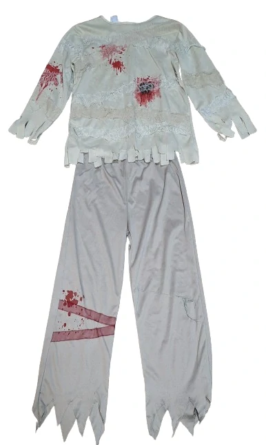 Maska kostým Zombie duch ph3104
