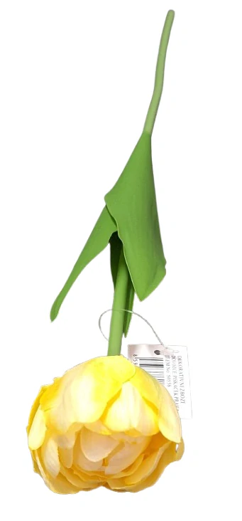 Tulipán žlutý 43 cm
