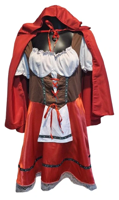 Maska kostým Karkulka ph 4379
