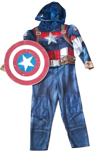 Maska kostým Kapitám Amerika ph4580