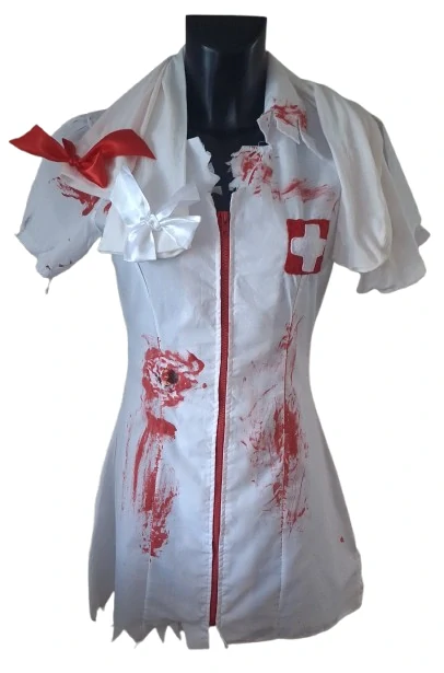 Maska kostým Zombie sestřička ph4642