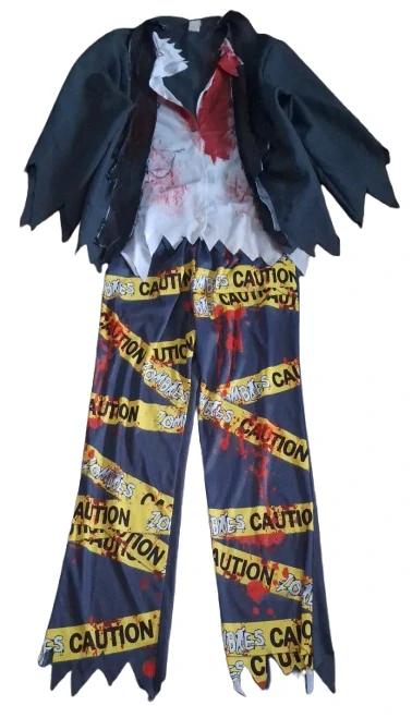 Maska kostým zombie ph4663