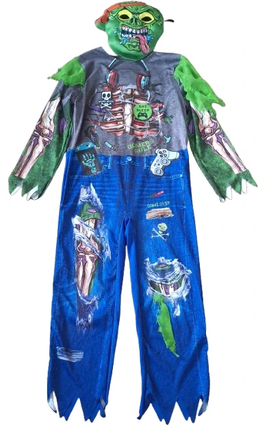 Maska kostým Zombie hráč ph4721
