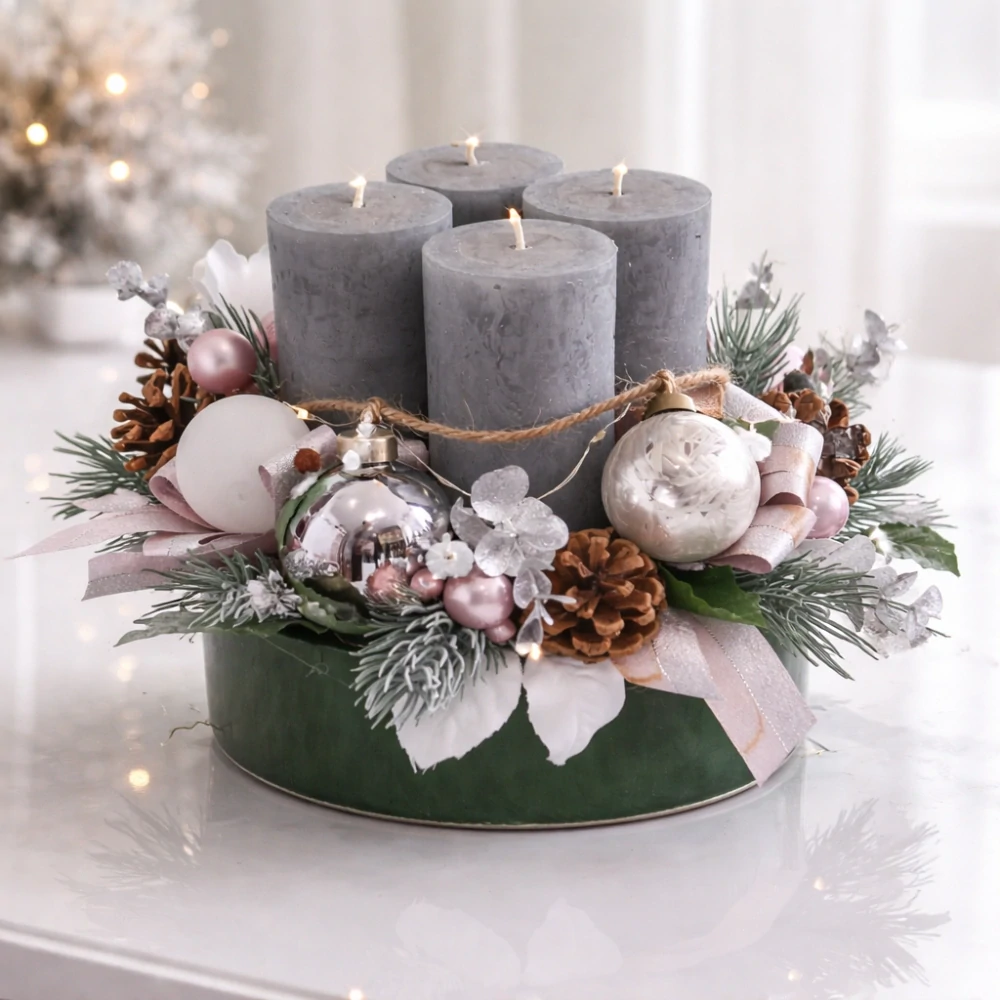 Adventní svícen / věnec ps3554