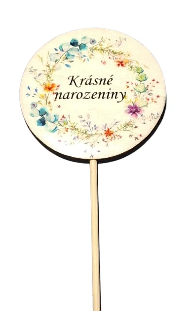 Zápich Krásné narozeniny ps3620
