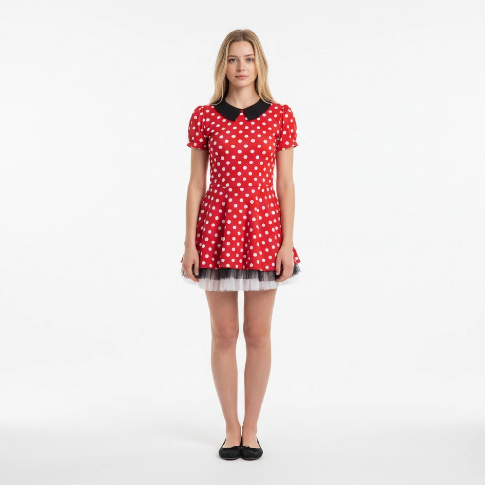 Dámské šaty ve stylu Minnie ph5105