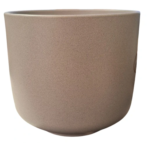 Květináč šedý mat 13×12 cm ph5445