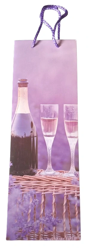 Dárková taška na láhev prosecco 12×36×9 cm ph5520