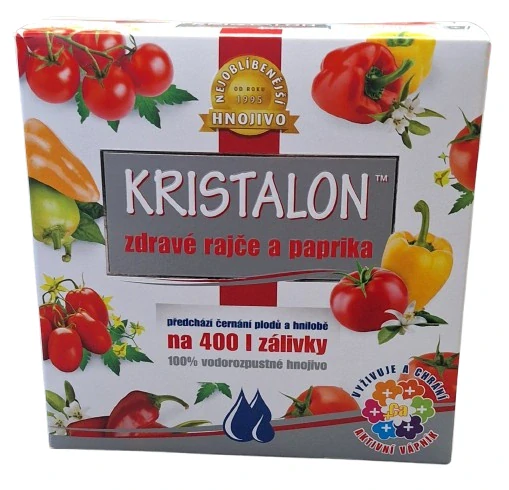 Kristalon Zdravé rajče a paprika – vodorozpustné hnojivo