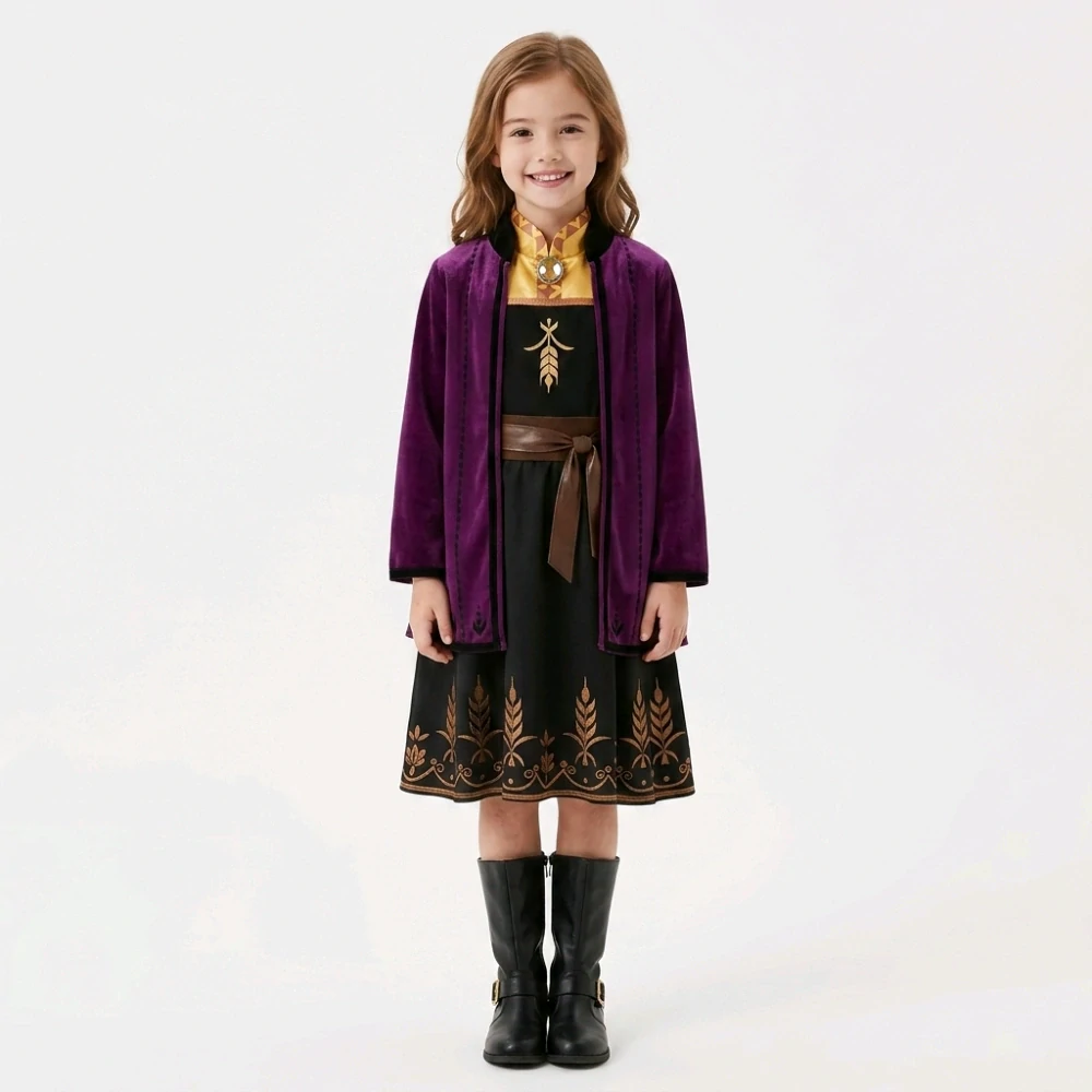 Dětský kostým Ledová princezna Anna ph5577