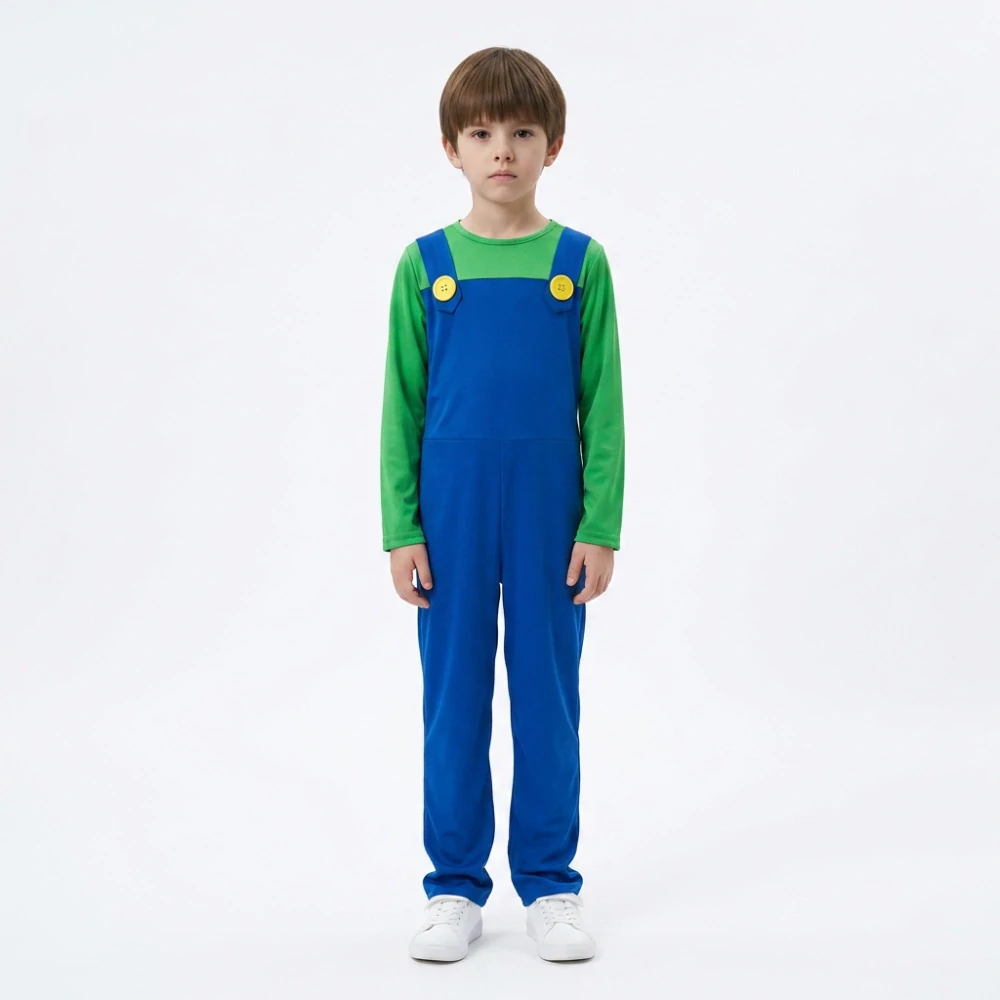 Dětský kostým Instalatér Luigi ph5676