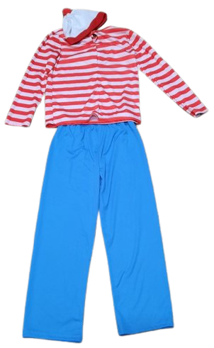 Maska kostým Kde je Wally ph54