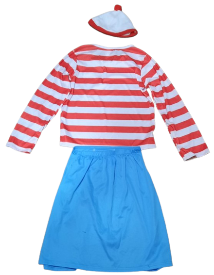 Maska kostým Kde je Wally ph255