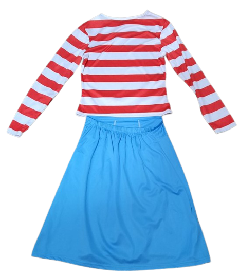 Maska kostým Kde je Wally ph261