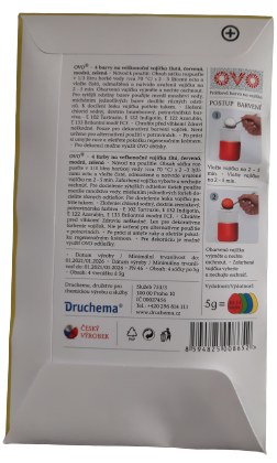 OVO barvy na vajíčka