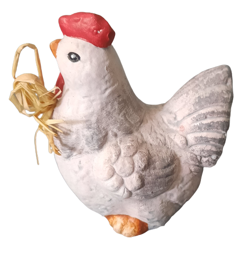 Keramická slepička ph635