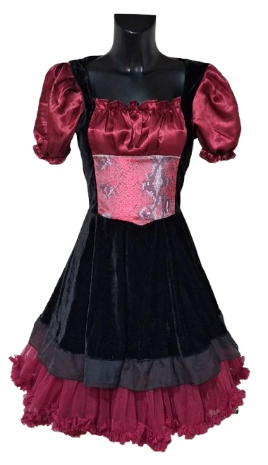 Dámský karnevalový kostým vampírka ph5611