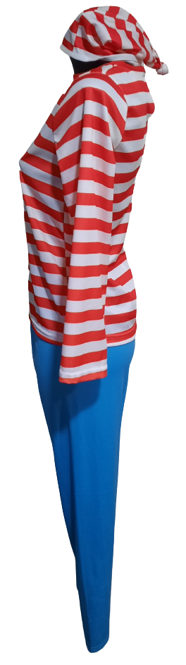 Maska kostým Kde je Wally ph1136