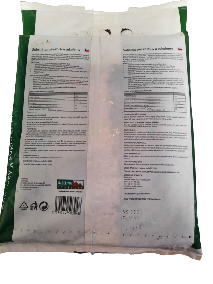 Zemina Kaktusy sukulenty ph1532