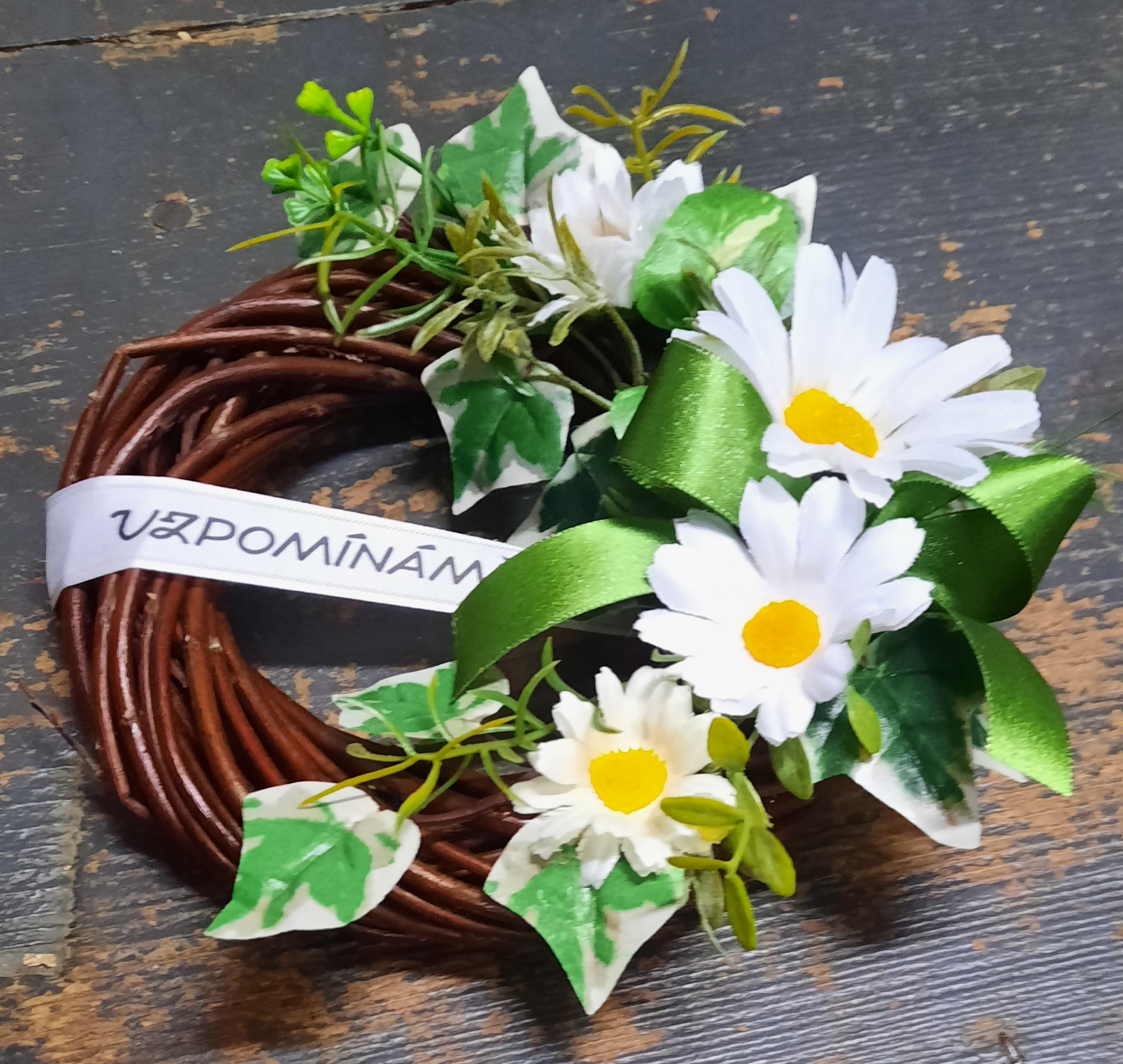 Věneček na hrob 16 cm ps2467
