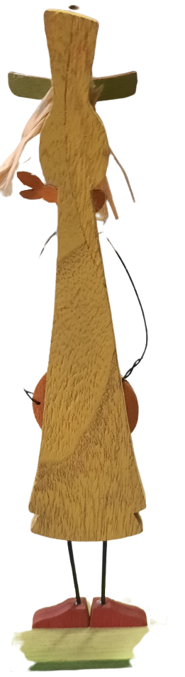Dřevěný podzimní strašák ps2622