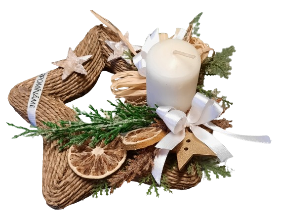 Vánoční hvězda vzpomínáme ps2803