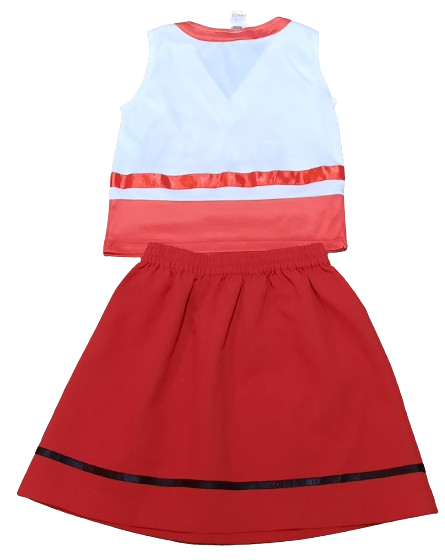 Maska kostým roztleskávačka ph2632