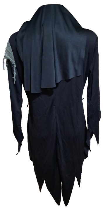 Maska kostým zombie jeptiška ph2651