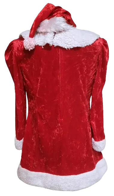 Maska kostým Vánoční šaty ph2694