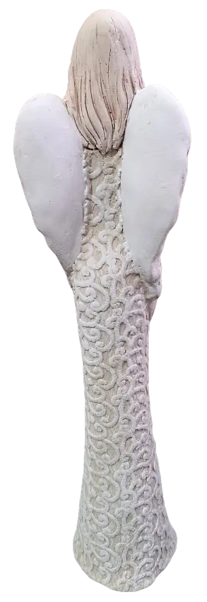 Figurka anděla Alexandra krémová